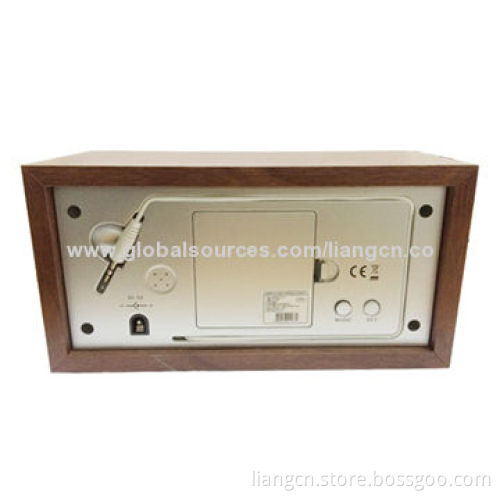 Multifunction Radio with Blue Backlight and Built-in AM Antenna